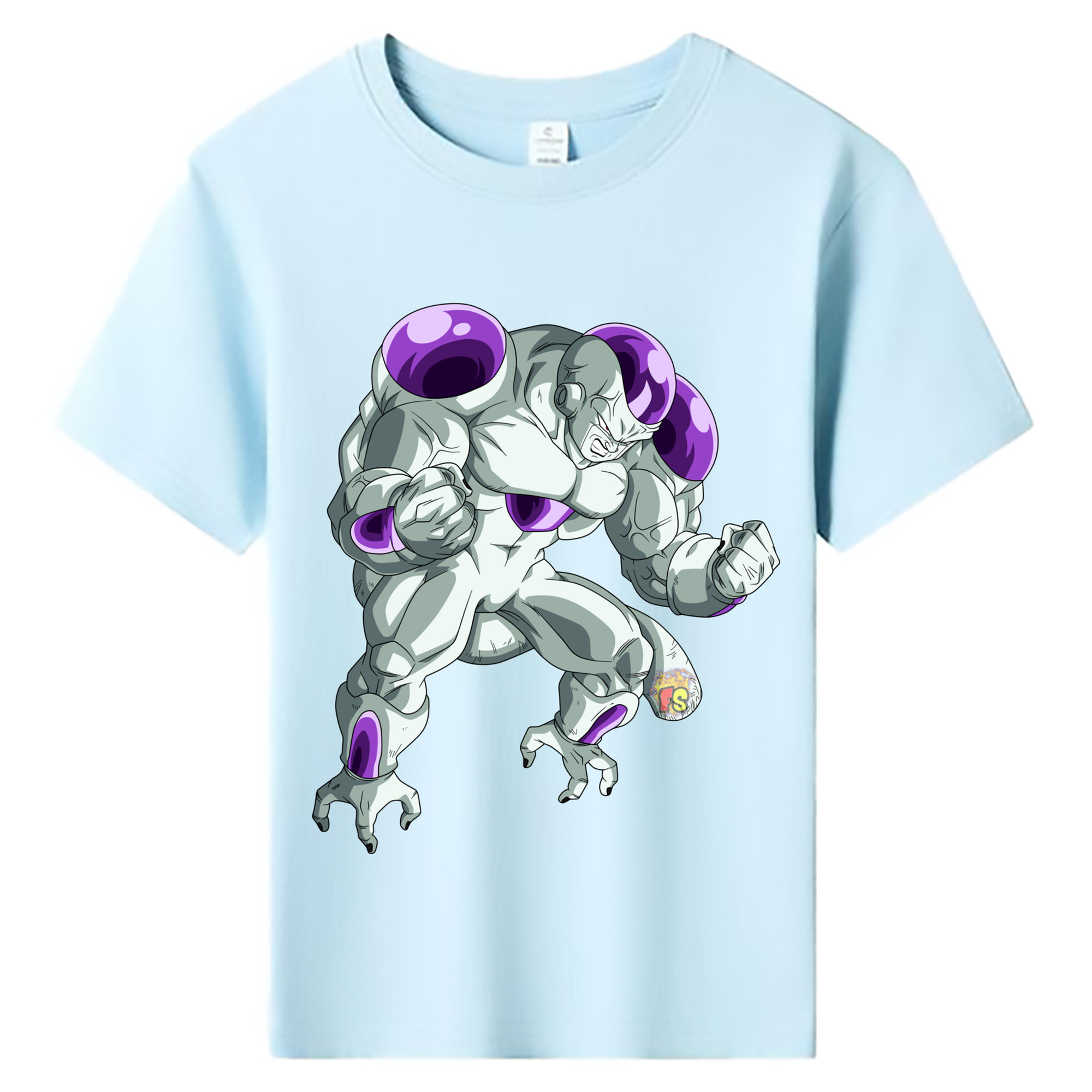 （画像用） ドラゴンボール フリーザ DRAGON BALL Frieza 綿100％キッズTシャツ（フロントプリント）